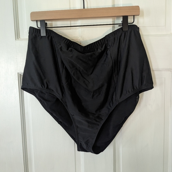 torrid Other - Torrid Swim Strappy Back High Wasited 3 Black